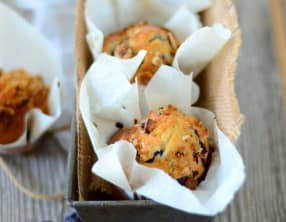 Muffins aux myrtilles