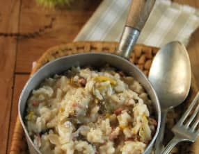 Risotto aux champignons