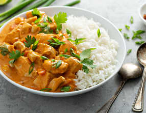 Filets de poulet au curry