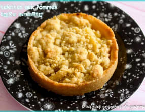Tartelettes aux pommes façon crumble