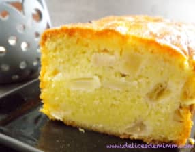 Mon cake moelleux pommes-calva