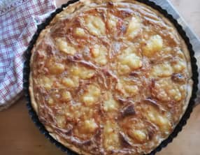 Tarte aux oignons