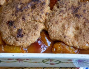 Cobbler végétal aux nectarines