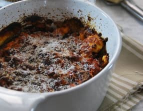 Gratin d'aubergine Parmigiana