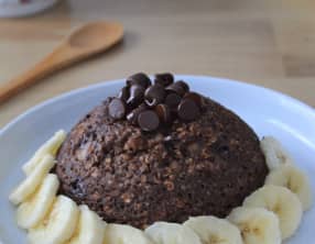Bowl Cake Chocolat Banane