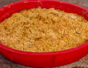 Crumble aux mûres