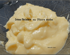 Crème pâtissière au micro-ondes
