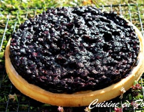 Tarte aux myrtilles