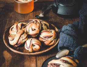 Petites brioches au chocolat