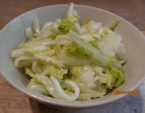 Chou chinois au vinaigre ou comment utiliser le vinaigre des cornichons