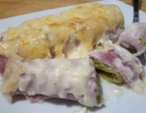 Les poireaux au jambon