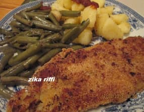 Filets de sole panés à la semoule