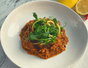 Caviar d’aubergines à la marocaine