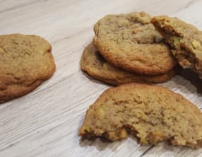 Cookies pistaches et fleur d’oranger