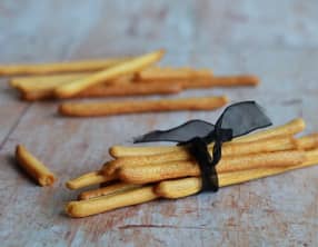 Gressins maison au fromage