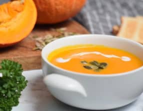 Soupe automnale au potimarron