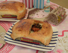 Boîte de sardines en croûte de feuilletage