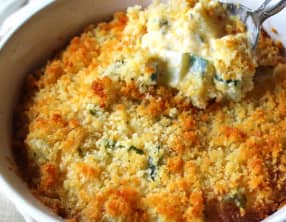 Ramequins de courgettes au fromage
