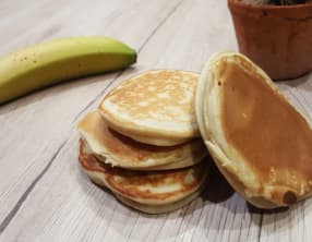 Pancakes express à la banane