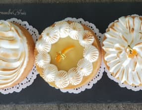 Tartes aux agrumes meringuée