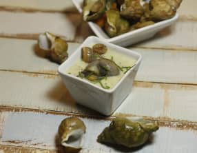 Crème de pommes de terre aux bulots