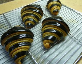 Croissants bicolores