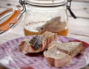 Thon au naturel en conserve