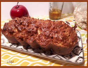 Cake du matin aux flocons d’avoine et pommes