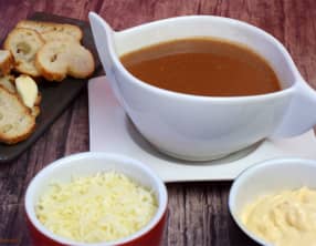 Soupe de fumet de poisson