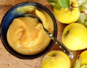 Compote fine aux coings