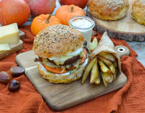 Burger d'automne végétarien