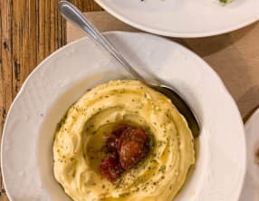 Purée de haricots blancs