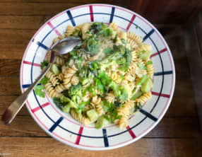 Creamy brocoli pasta