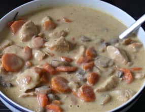 Blanquette de poulet à l'ancienne