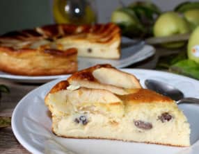 Moelleux de philadelphia aux pommes