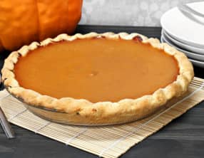 Tarte sucrée au potiron