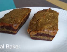 Marbré vegan chocolat et brocoli