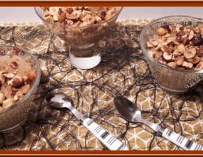 Semoule au lait de noisettes