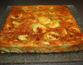 Gâteau de courgettes cœur fondant raclette