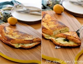 Omelette soufflée à la mozzarella et gremolata