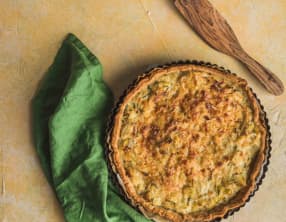 Quiche aux poireaux simple et savoureuse