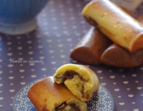 Marbrés à la danette vanille chocolat