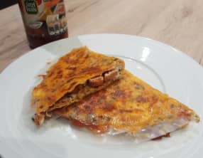 Pizza populaire de la street food Vietnamienne