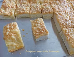 Fougasse aux trois fromages