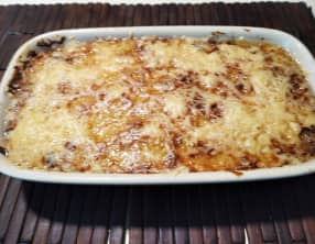 Gratin chouchou réunionnais