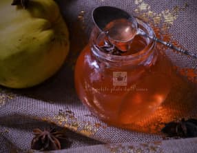 Gelée naturelle de coings aux épices de Noël
