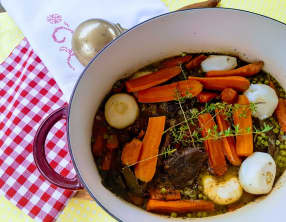 Ragoût de légumes à la viande à braiser