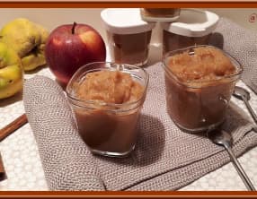 Compote de coings et pommes