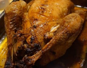 Poulet rôti croustillant au four