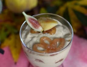 Tiramisu coing et figue